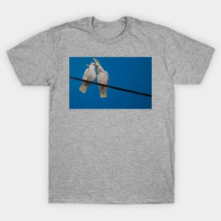 Salt Crested Cockatoo Pair T-Shirt